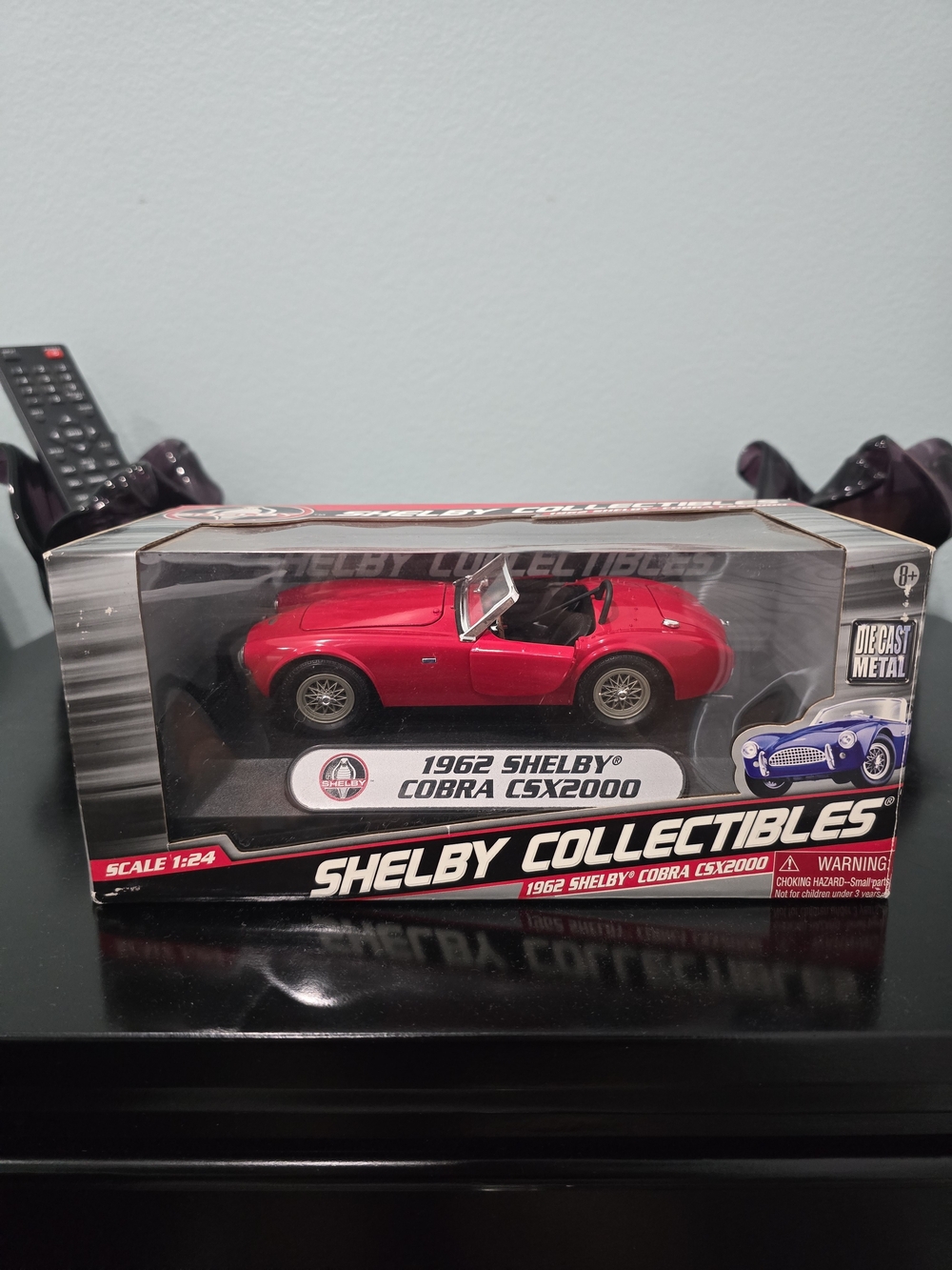 Selby Shelby Cobra CSX2000 Convertible Model - Red
